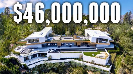 INSIDE a $46 Million Minimalist Beverly Hills MEGA MANSION